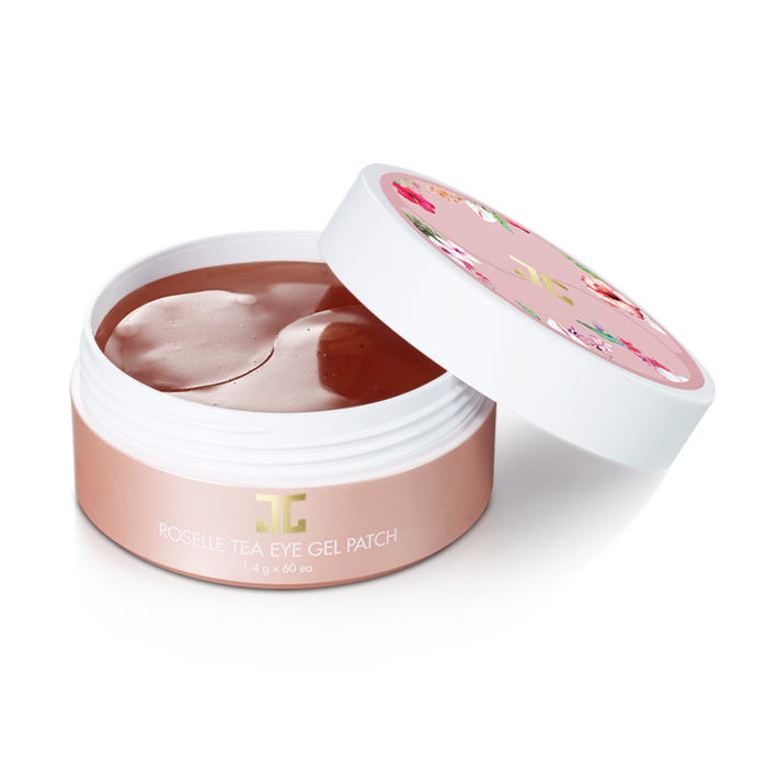JAYJUN EYE GEL PATCH - Roselle Tea - 1PACK (60PCS)  asian authentic genuine original korean skincare montreal toronto calgary canada thekshop thekshop.ca natural organic vegan cruelty-free cosmetics kbeauty vancouver free shipping clean beauty routine skin makeup