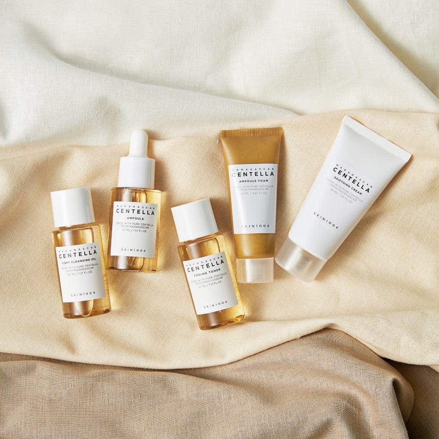 SKIN1004 Madagascar Centella Travel Kit asian authentic genuine original korean skincare montreal toronto calgary canada thekshop thekshop.ca natural organic vegan cruelty-free cosmetics kbeauty vancouver free shipping