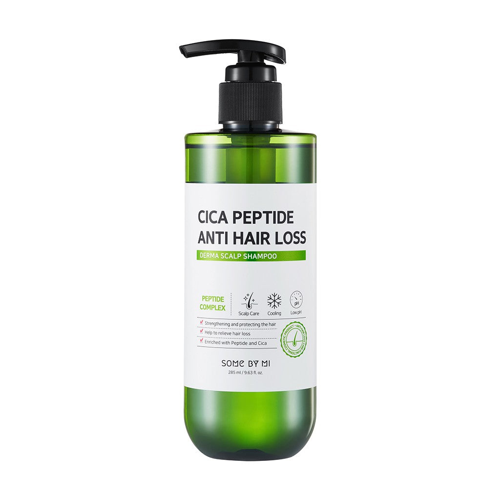 SOME BY MI Cica Peptide Anti Hair Loss Derma Scalp Shampoo asian korean skincare montreal toronto canada thekshop thekshop.ca natural organic vegan cruelty-free cosmetics