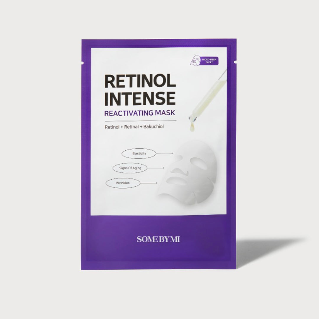 SOME BY MI Retinol Intense Reactivating Mask asian authentic genuine original korean skincare montreal toronto calgary canada thekshop thekshop.ca natural organic vegan cruelty-free cosmetics kbeauty vancouver free shipping 