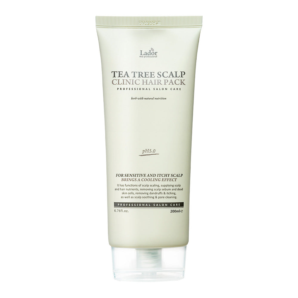 LADOR Tea Tree Scalp Clasian authentic genuine original korean skincare montreal toronto calgary canada thekshop thekshop.ca natural organic vegan cruelty-free cosmetics kbeauty vancouver free shipping inic Hair Pack 