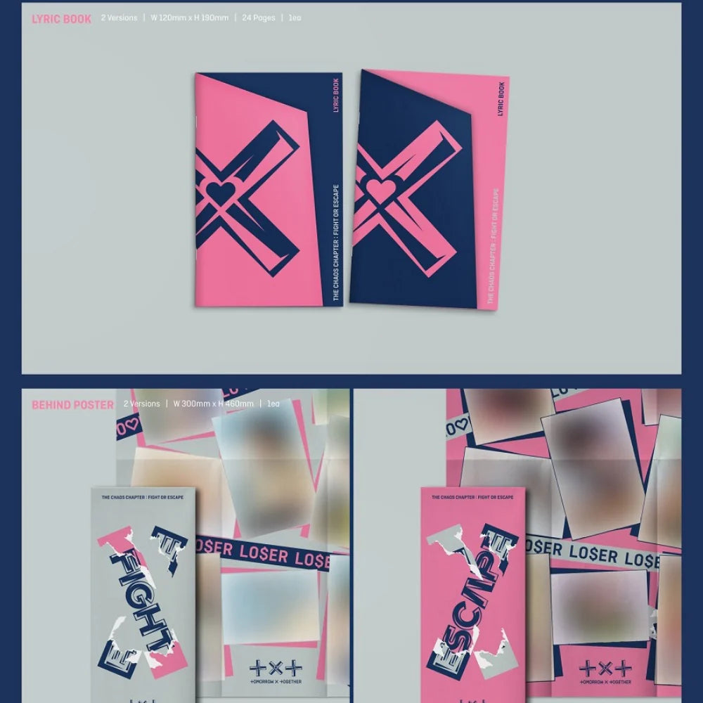 TOMORROW X TOGETHER (TXT): FIGHT OR ESCAPE (Random Ver.) kpop korean music canada 