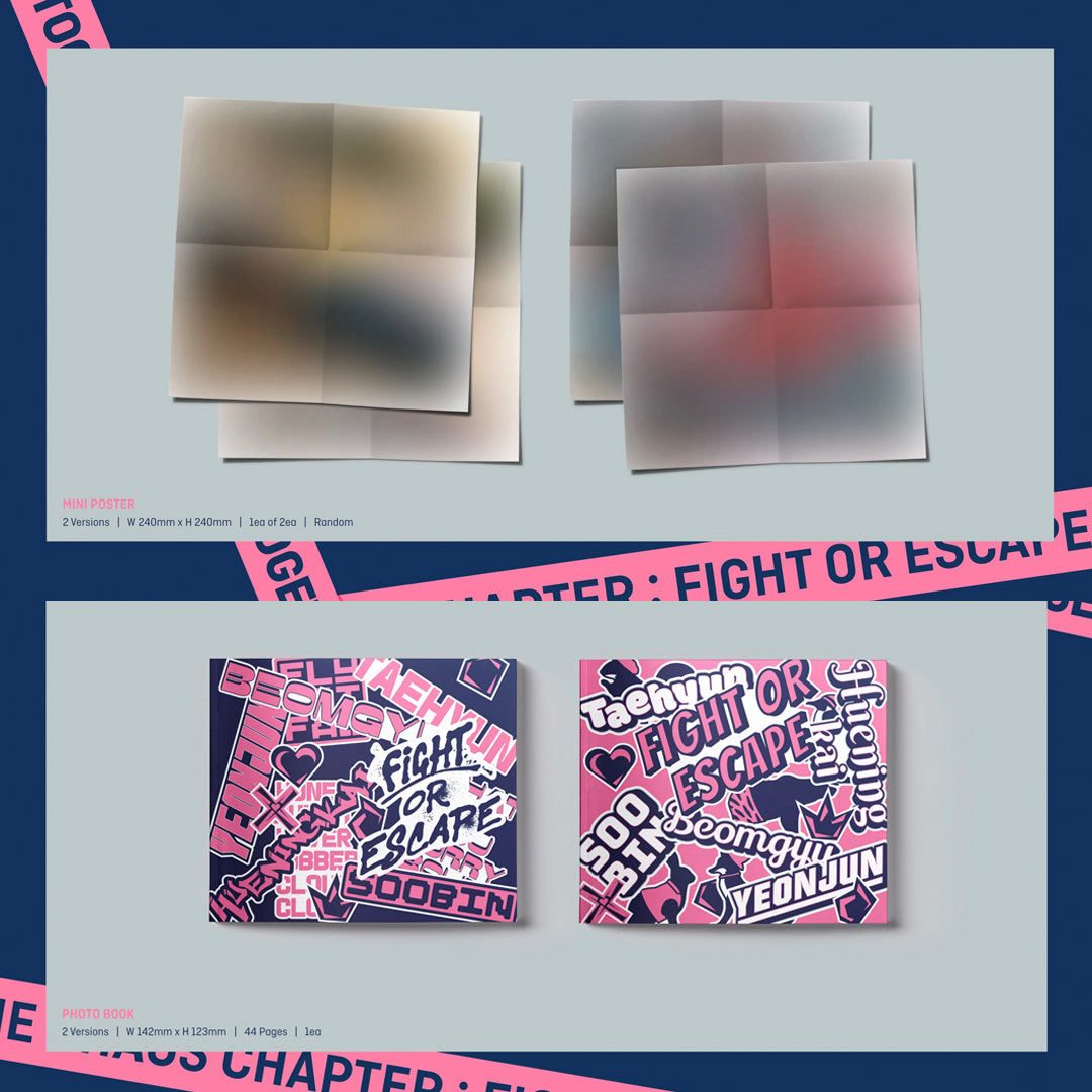 Tomorrow X Together (Txt) Le chapitre du chaos : Combattez ou échappez (Random Ver.)