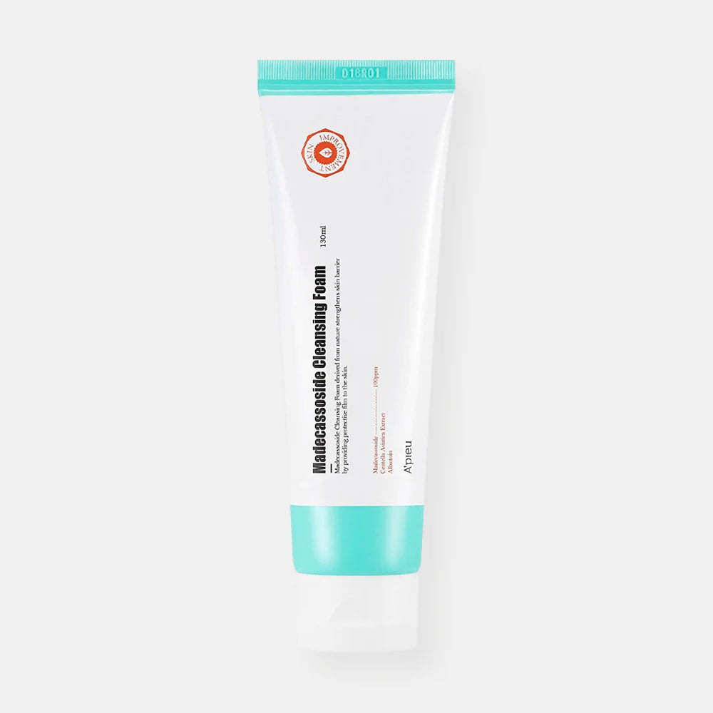 a'pieu madecassoside cleansing foam asian authentic genuine original korean skincare montreal toronto calgary canada thekshop thekshop.ca natural organic vegan cruelty-free cosmetics kbeauty vancouver free shipping