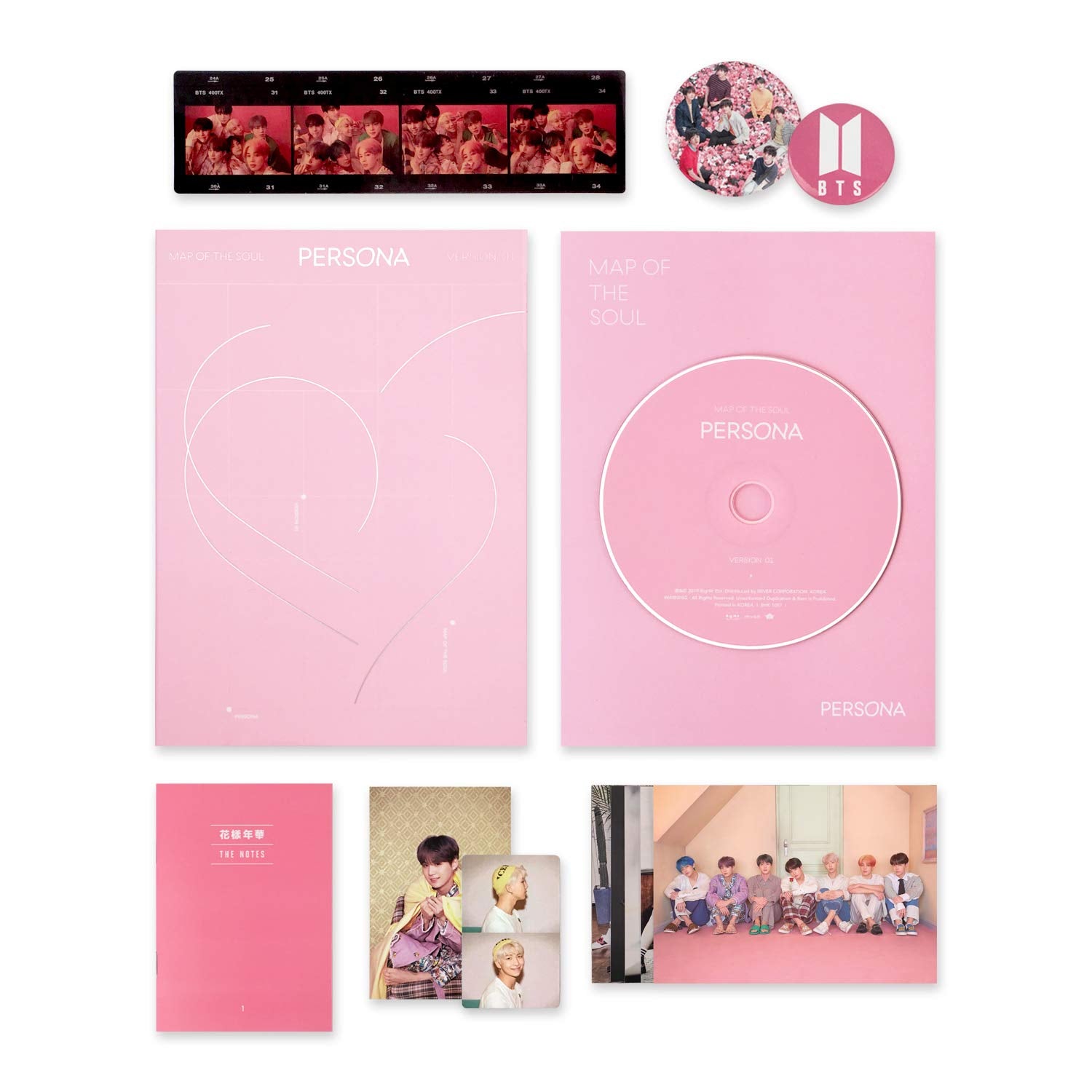 Carte BTS de l'âme : Persona [Version 01]