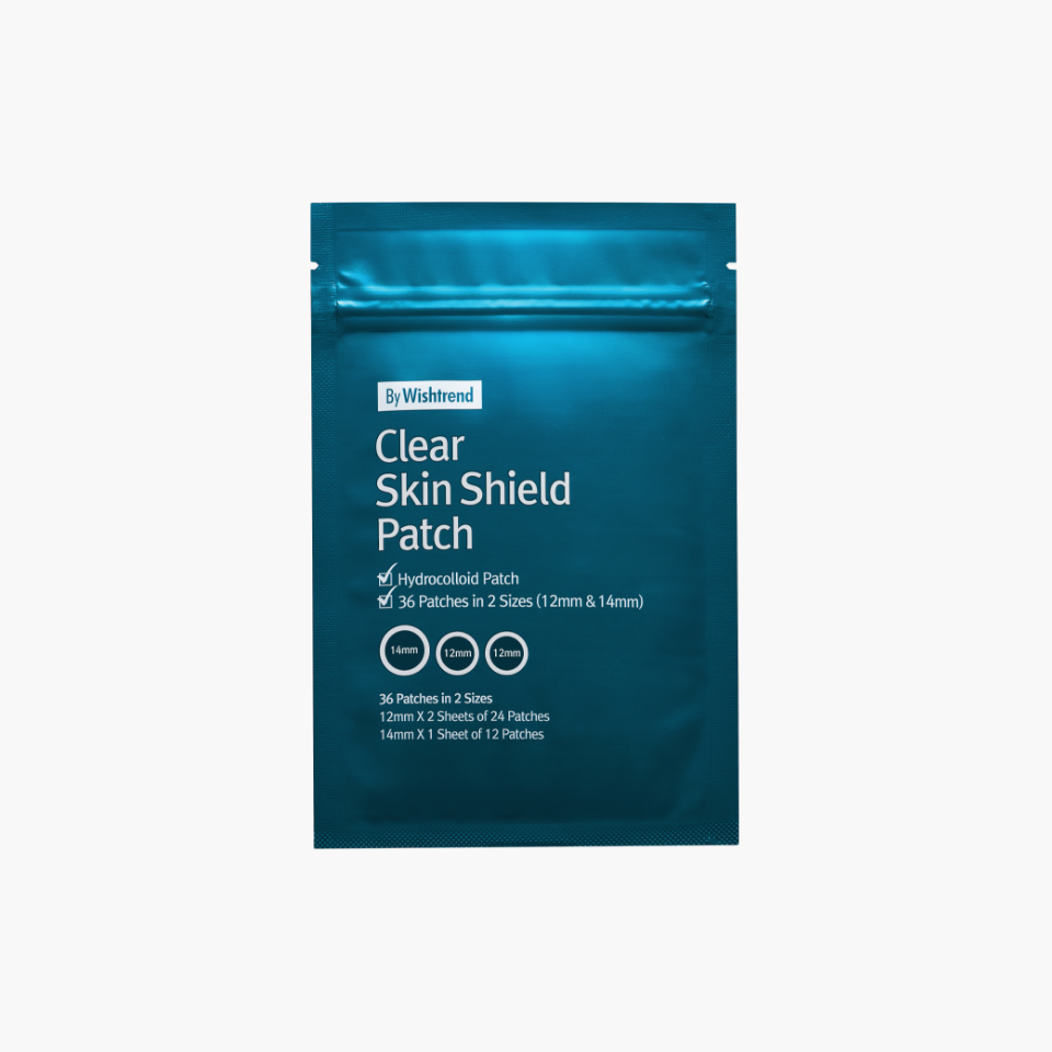 BY WISHTREND Clear Skin Shield Patch asian korean skincare montreal toronto canada thekshop thekshop.ca natural organic vegan cruelty-free cosmetics