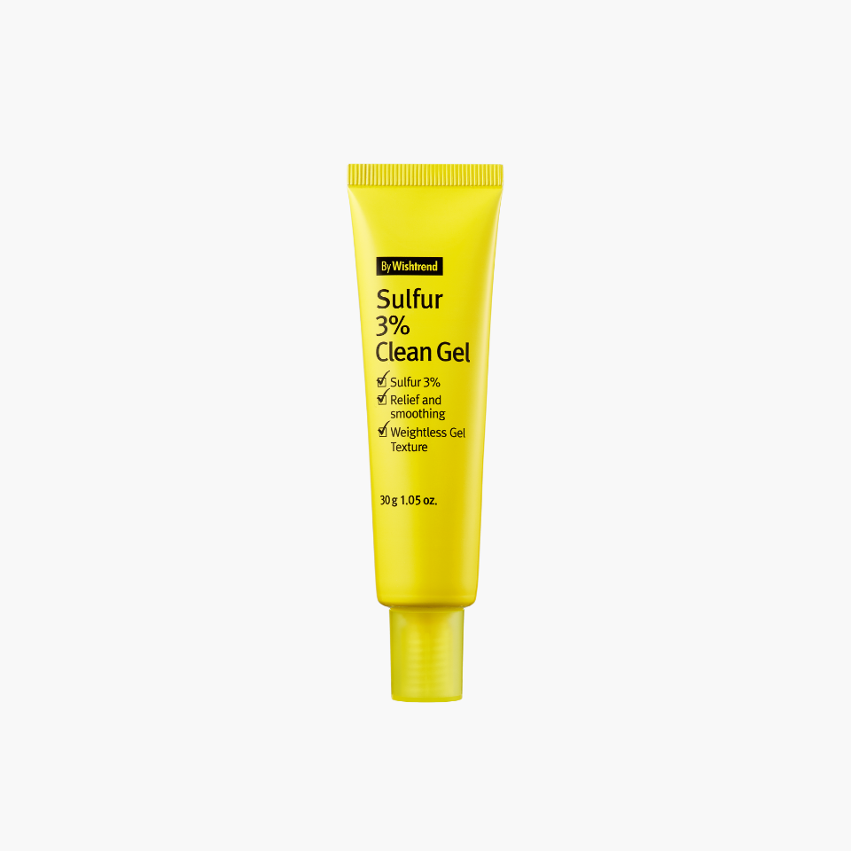 BY WISHTREND - Sulfur 3% Clean Gel asian authentic genuine original korean skincare montreal toronto canada thekshop thekshop.ca natural organic vegan cruelty-free cosmetics kbeauty vancouver free shipping  