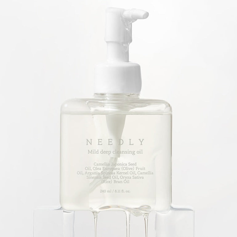 NEEDLY Mild deep cleansing oil asian authentic genuine original korean skincare montreal toronto canada thekshop thekshop.ca natural organic vegan cruelty-free cosmetics kbeauty vancouver free shipping