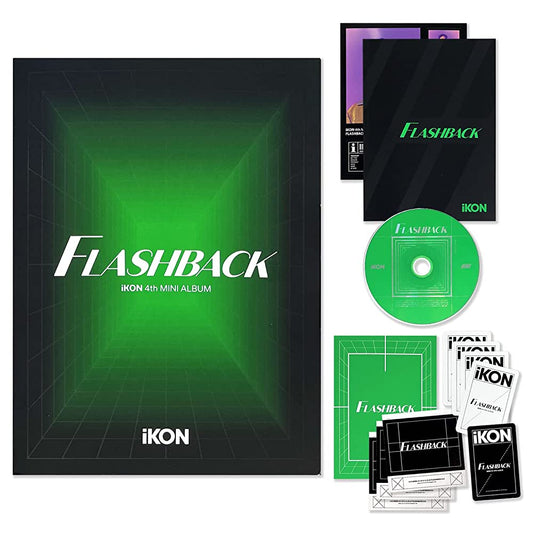 iKON Mini 4th FLASHBACK Digipack Jay Ver. kpop korean music canada lightupk montreal bts army photocard idol