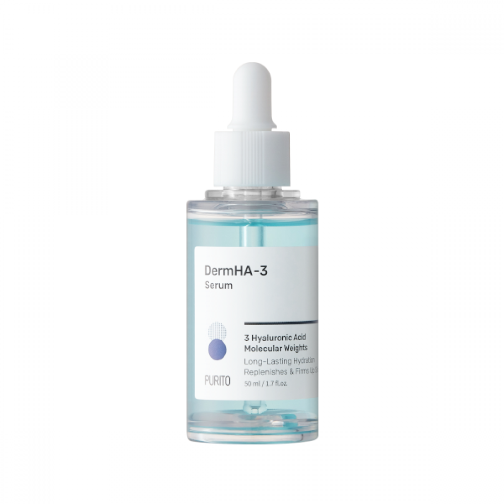 PURITO - DermHA-3 Serum - 50ml asian authentic genuine original korean skincare montreal toronto canada thekshop thekshop.ca natural organic vegan cruelty-free cosmetics
