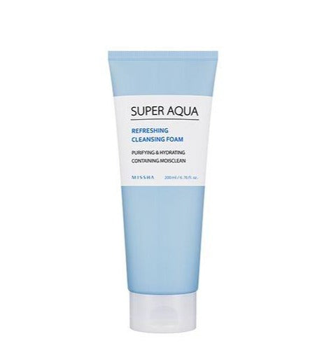 MISSHA Super Aqua refreshing cleansing foam