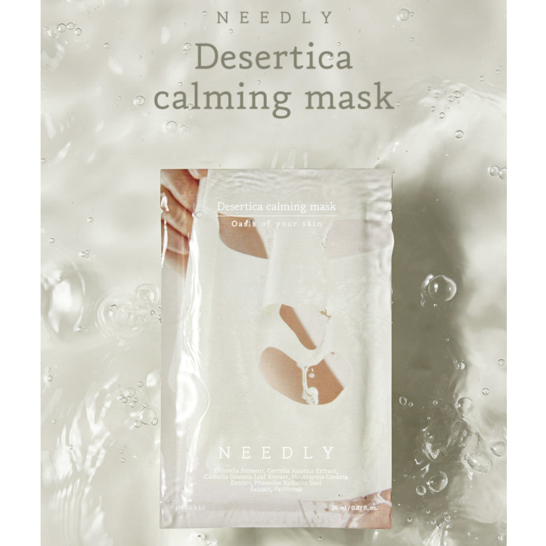 NEEDLY Desertica Calming Mask asian authentic genuine original korean skincare montreal toronto canada thekshop thekshop.ca natural organic vegan cruelty-free cosmetics kbeauty vancouver free shipping