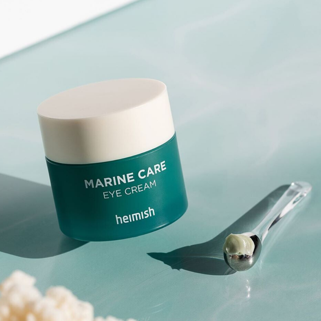 Heimish Marine Care Eye Cream asian authentic genuine original korean skincare montreal toronto calgary canada thekshop thekshop.ca natural organic vegan cruelty-free cosmetics kbeauty vancouver free shipping clean beauty routine skin makeup