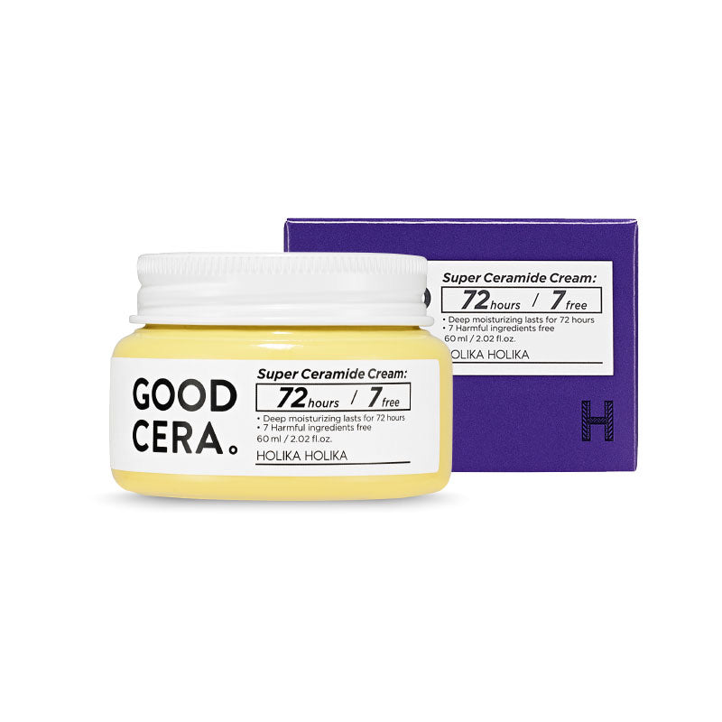 HOLIKA HOLIKA Good Cera Super Ceramide Cream asian authentic genuine original korean skincare montreal toronto calgary canada thekshop thekshop.ca natural organic vegan cruelty-free cosmetics kbeauty vancouver free shipping 