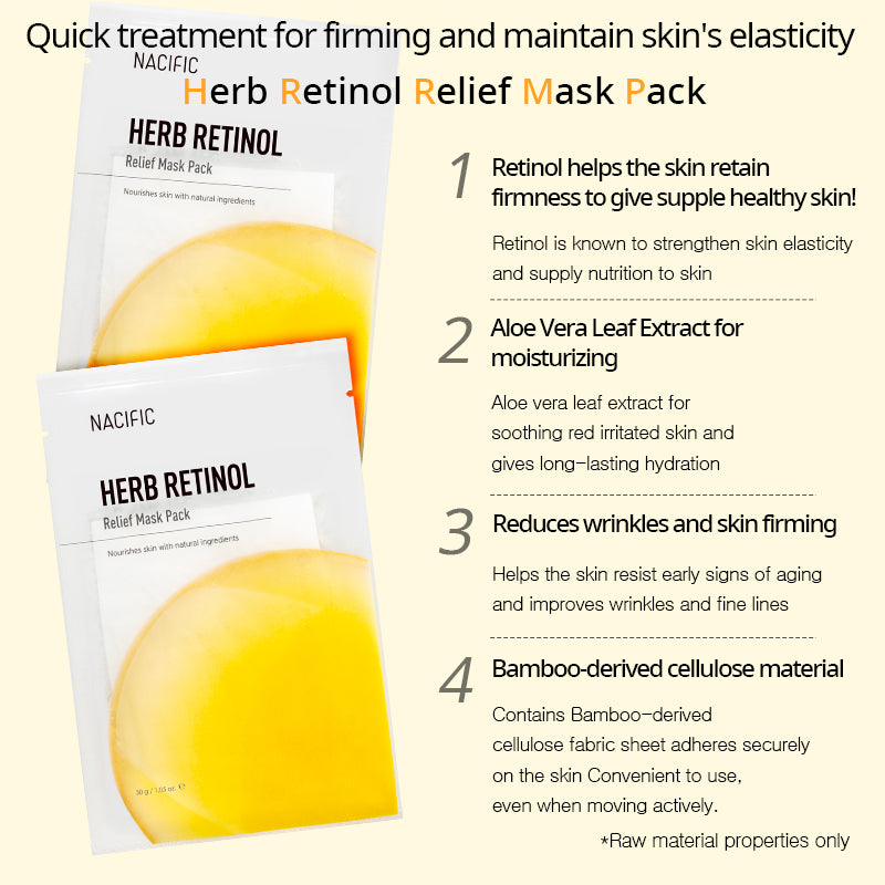 NACIFIC Herb Retinol Relief Mask