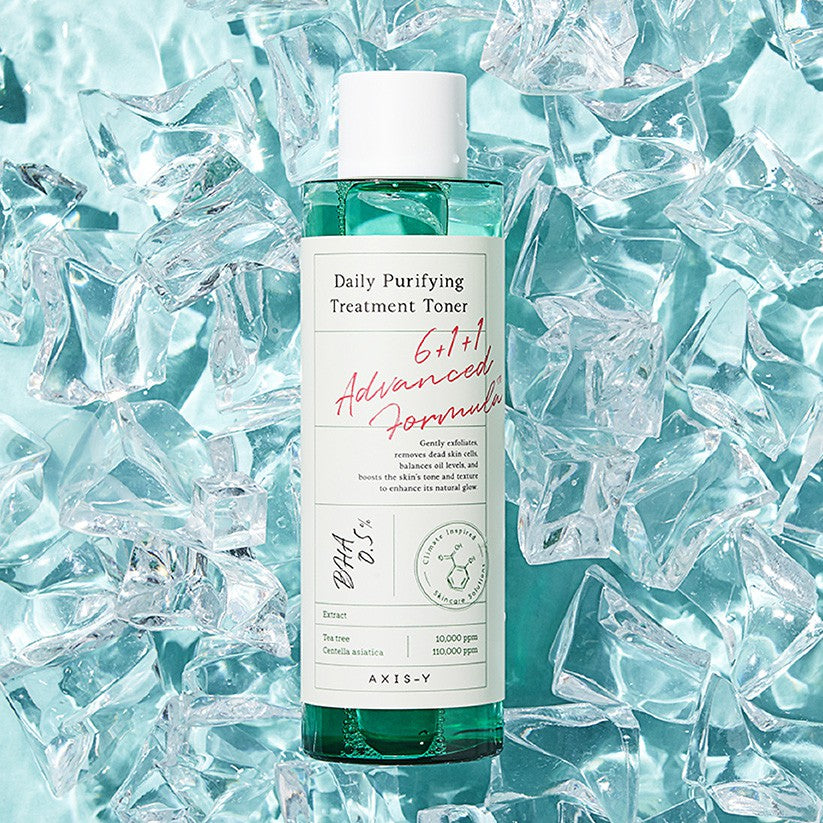 AXIS-Y Daily Purifying Treatment Toner 200 ml asian authentic genuine original korean skincare montreal toronto canada thekshop thekshop.ca natural organic vegan cruelty-free cosmetics