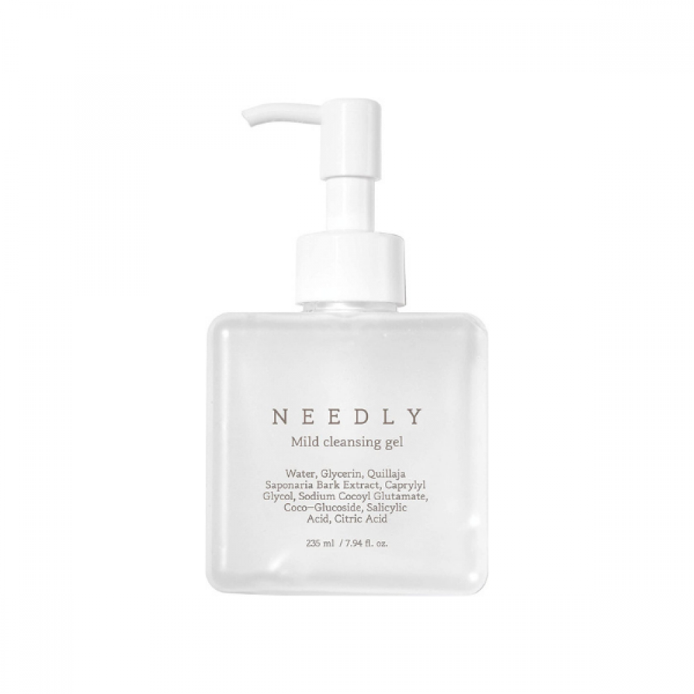 NEEDLY - Mild Cleansing Gel asian authentic genuine original korean skincare montreal toronto canada thekshop thekshop.ca natural organic vegan cruelty-free cosmetics kbeauty vancouver free shipping