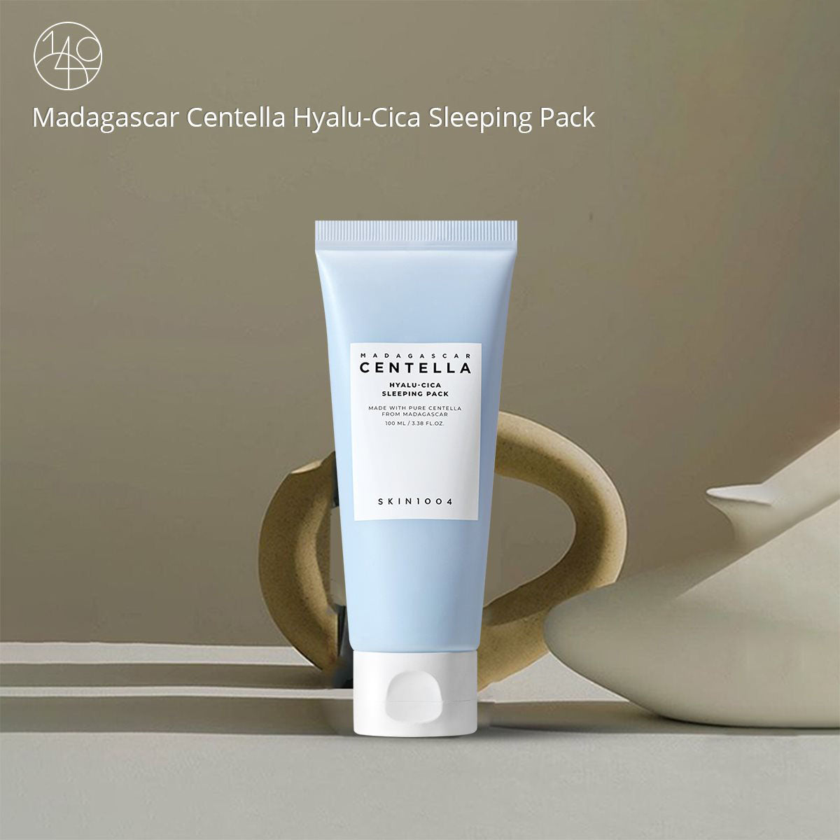 SKIN1004 Madagascar Centella Hyalu Cica Sleeping Pack asian authentic genuine original korean skincare montreal toronto calgary canada thekshop thekshop.ca natural organic vegan cruelty-free cosmetics kbeauty vancouver free shipping