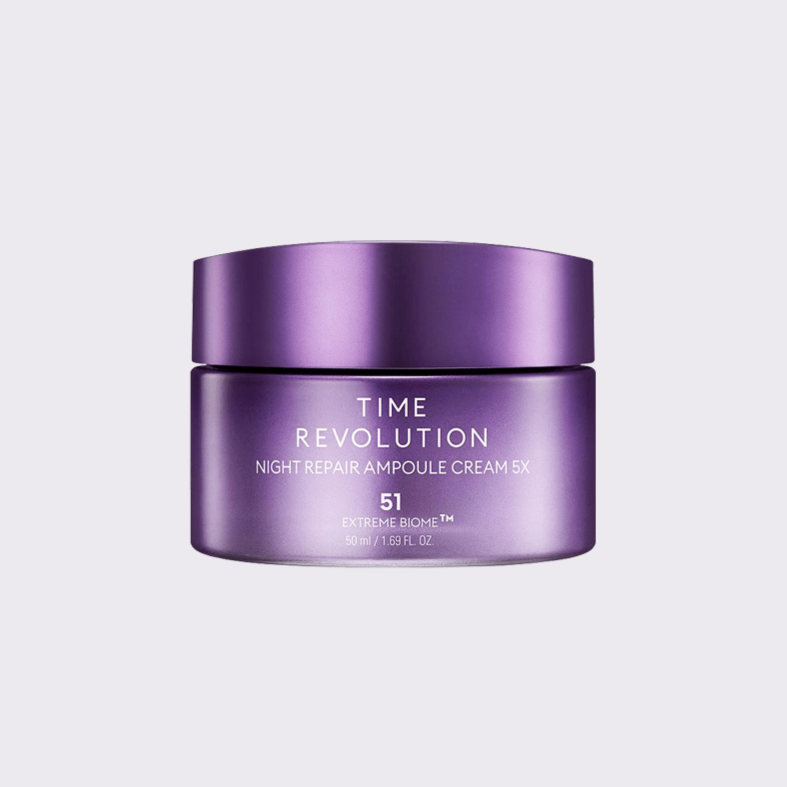 MISSHA Time Revolution Night Repair Ampoule Cream 5X asian authentic genuine original korean skincare montreal toronto calgary canada thekshop thekshop.ca natural organic vegan cruelty-free cosmetics kbeauty vancouver free shipping clean beauty routine skin makeup 