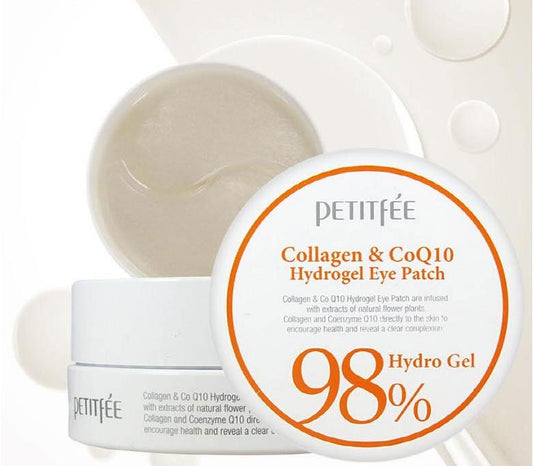 PETITFEE - Collagen & CoQ10 Hydrogel asian korean skincare montreal toronto canada thekshop thekshop.ca natural organic vegan cruelty-free cosmetics Eye Patch 