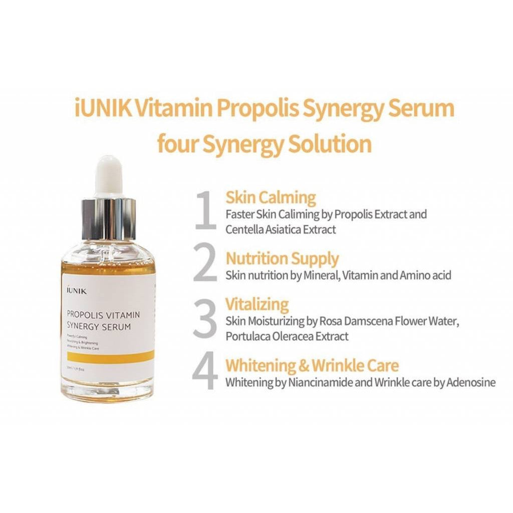 IUNIK propolis vitamin synergy mini serum