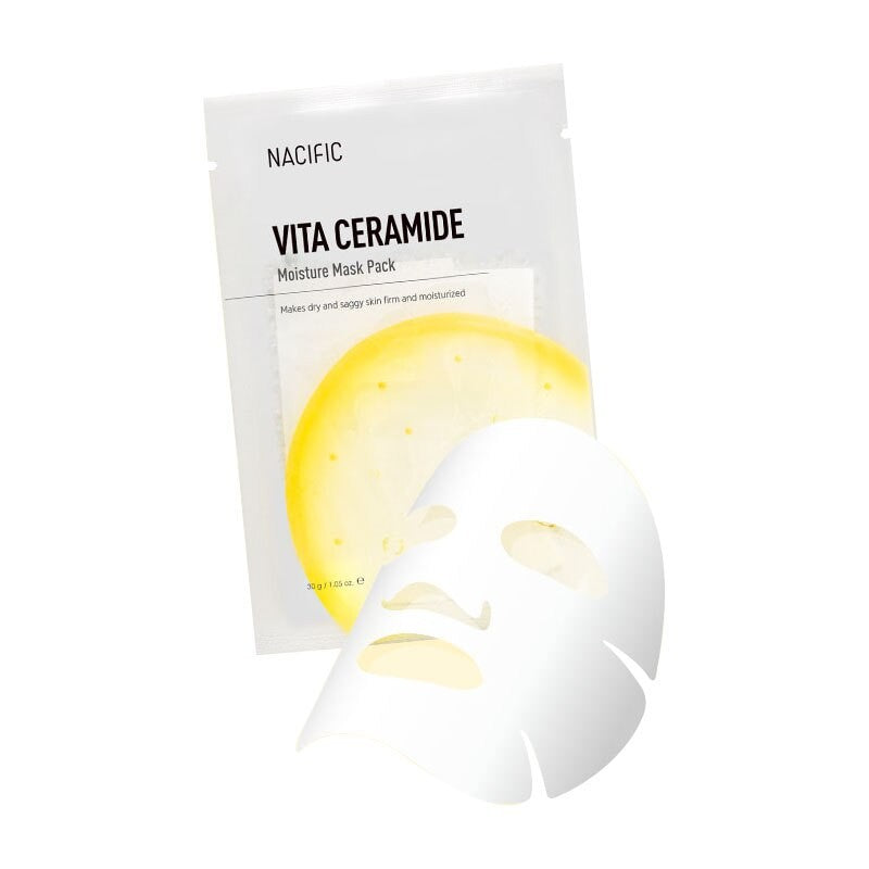 NACIFIC Vita Ceramide Moisture Mask asian authentic genuine original korean skincare montreal toronto canada thekshop thekshop.ca natural organic vegan cruelty-free cosmetics kbeauty vancouver free shipping