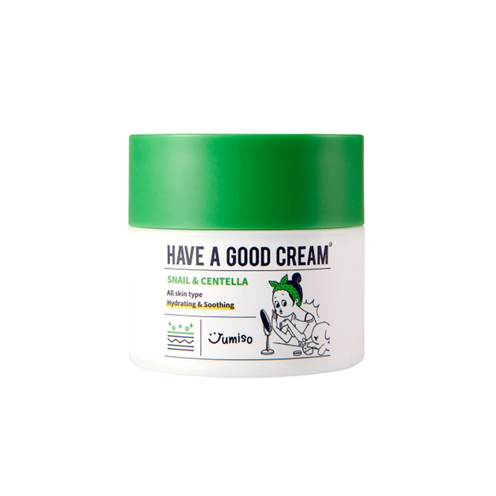 jumiso have a good cream snail & centella 50g asian authentic genuine original korean skincare montreal toronto calgary canada thekshop thekshop.ca natural organic vegan cruelty-free cosmetics kbeauty vancouver free shipping 