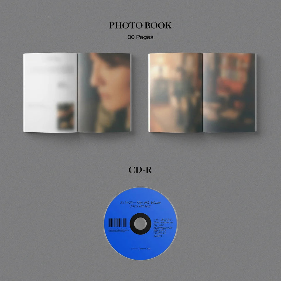 KANGTA - [Eyes On You] 4th Album Photobook Ver. kpop canada montreal lightupk korean music album photocards idol kpopstar