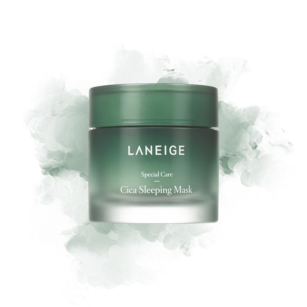 LANEIGE Cica Sleeping Mask asian authentic genuine original korean skincare montreal toronto calgary canada thekshop thekshop.ca natural organic vegan cruelty-free cosmetics kbeauty vancouver free shipping clean beauty routine skin makeup 