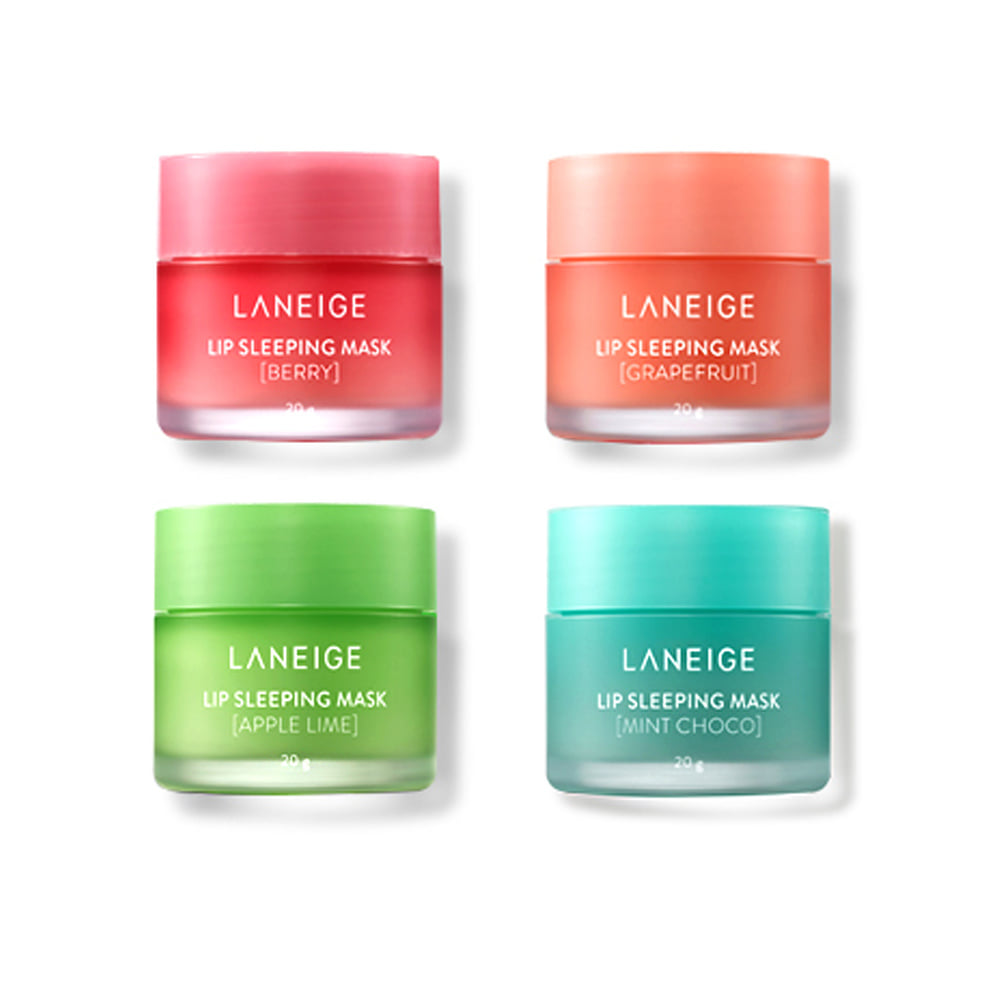 laneige lip sleeping mask berry grapefruit apple lime mint choco asian authentic genuine original korean skincare montreal toronto calgary canada thekshop thekshop.ca natural organic vegan cruelty-free cosmetics kbeauty vancouver free shipping clean beauty routine skin makeup 