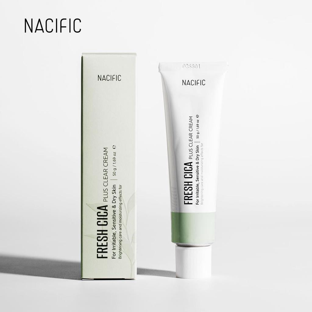 NACIFIC Fresh Cica Plus Clear Cream asian authentic genuine original korean skincare montreal toronto canada thekshop thekshop.ca natural organic vegan cruelty-free cosmetics kbeauty vancouver free shipping