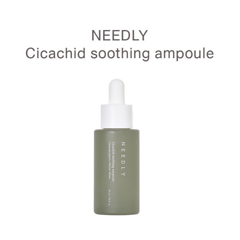 Needly Cicachid Soothing Ampoule asian authentic genuine original korean skincare montreal toronto canada thekshop thekshop.ca natural organic vegan cruelty-free cosmetics kbeauty vancouver free shipping 