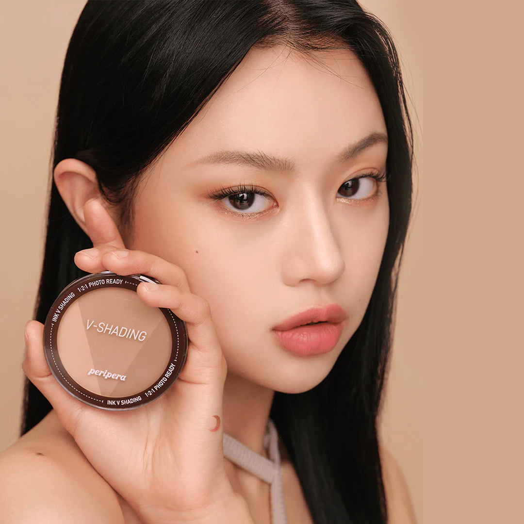 Peripera Ink V Shading 01 almond brown natural asian authentic genuine original korean skincare montreal toronto calgary canada thekshop thekshop.ca natural organic vegan cruelty-free cosmetics kbeauty vancouver free shipping 