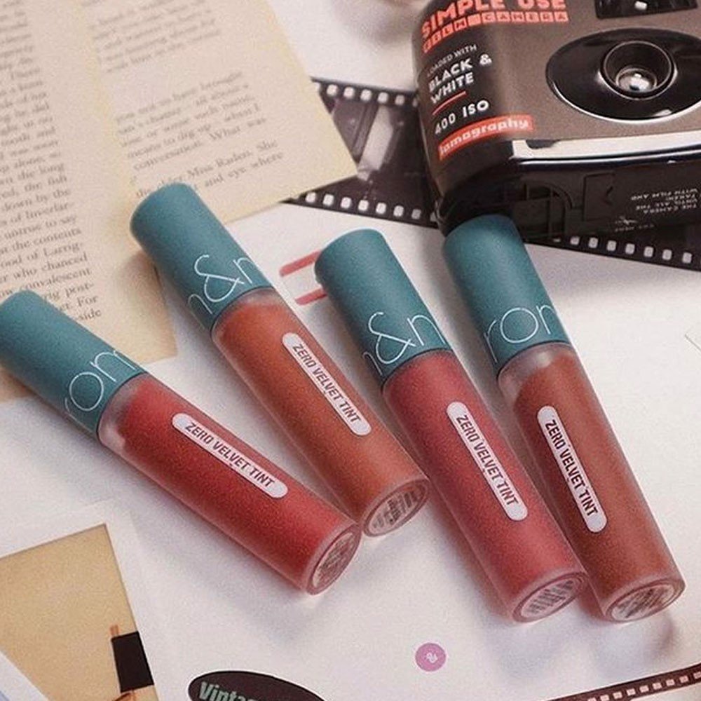 rom&nd Zero Velvet Tint: Vintage Filter asian authentic genuine original korean skincare montreal toronto canada thekshop thekshop.ca natural organic vegan cruelty-free cosmetics kbeauty vancouver free shipping 