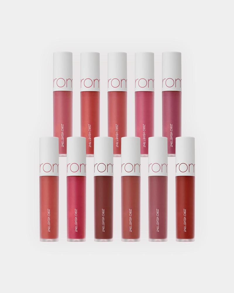 rom&nd Zero Velvet Tint asian authentic genuine original korean skincare montreal toronto canada thekshop thekshop.ca natural organic vegan cruelty-free cosmetics kbeauty vancouver free shipping 