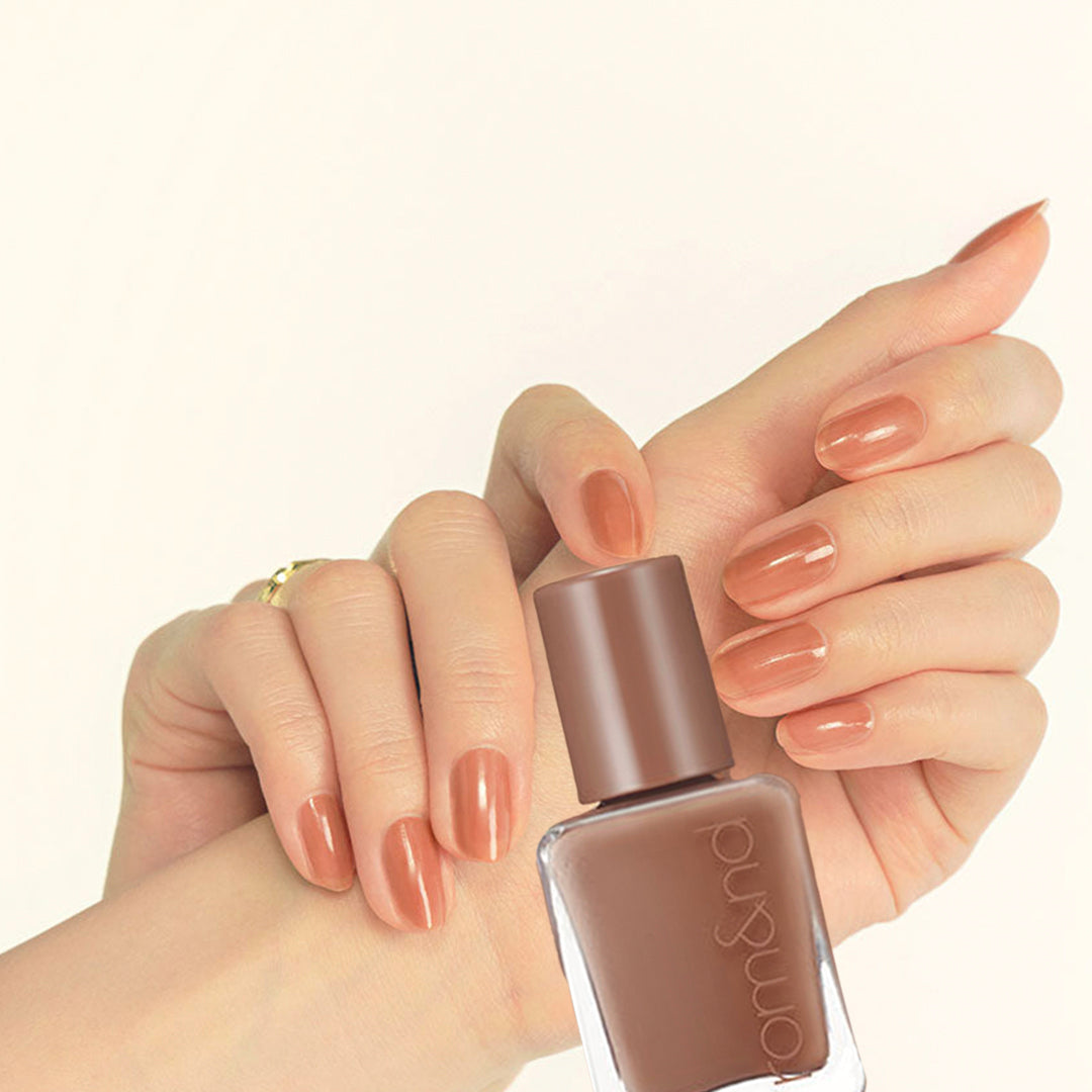 rom&amp;md Mood Pebble Nail Muteral Nude Série