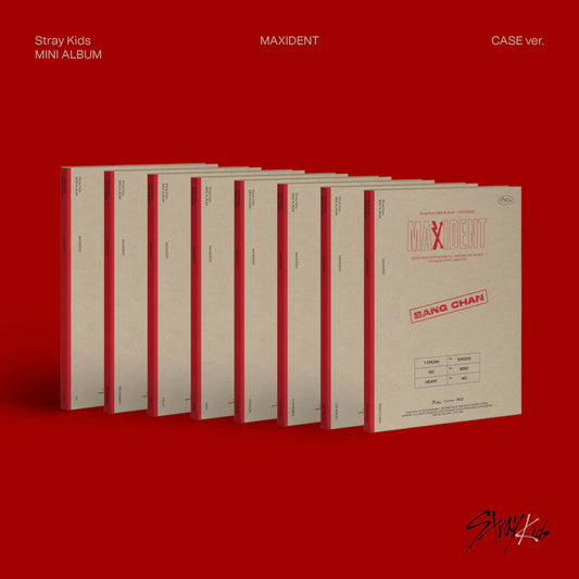 STRAY KIDS Mini Album - MAXIDENT (Case Ver.) kpop kmusic kpopfan stayz 